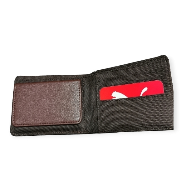 PUMA leather bifold wallet cardholders - Picture 3 of 6
